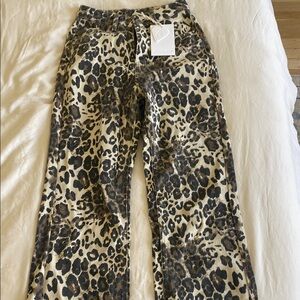 Leopard Print Pants
